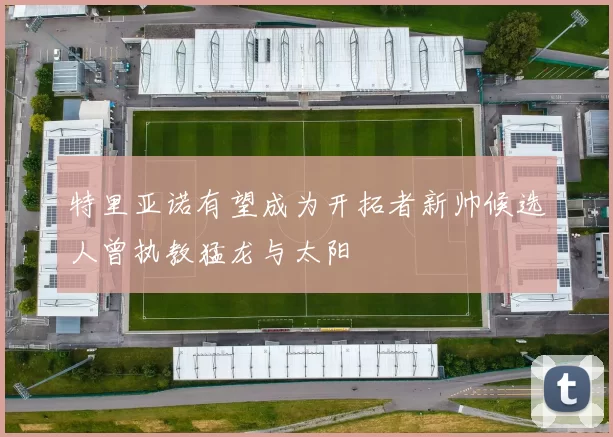 特里亚诺有望成为开拓者新帅候选人曾执教猛龙与太阳